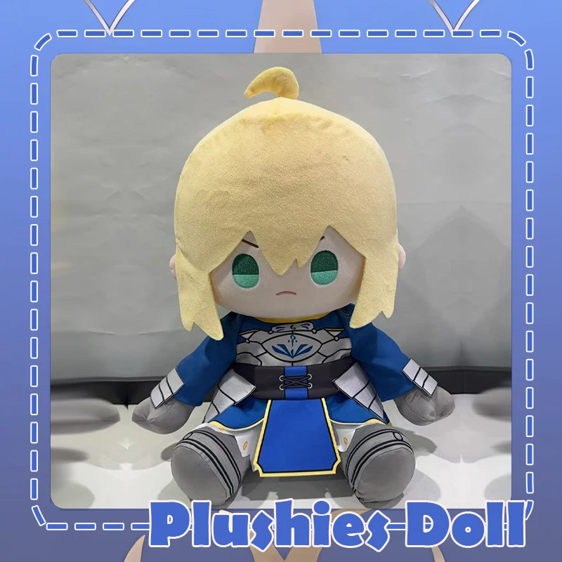 อะนิเมะเกม FGO Saber ตุ๊กตาตุ๊กตากอดตุ๊กตาของเล่นแต่งตัว Plushies การ์ตูนน่ารักนั่งหุ่นรูปของขวัญ 40
