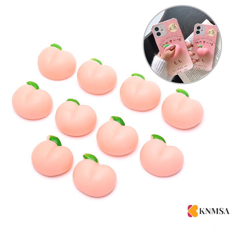 KNMSA] Soft Squishy Peach EDT Cream Scented Super Slow Rising Stress Relief Squeeze Toys Ss คอเต่าเด