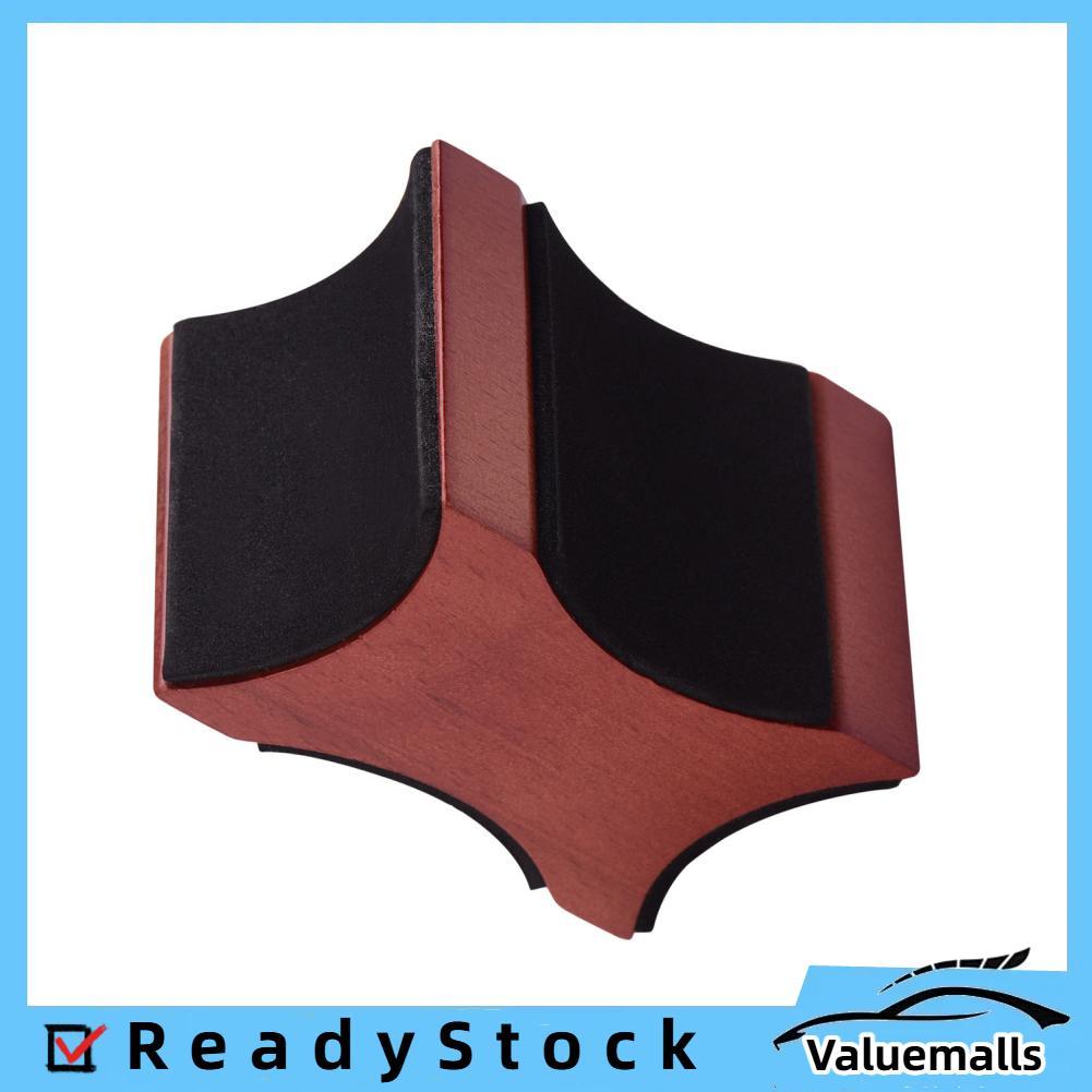 Valuemalls Valuemalls หมอนรองคอกีตาร์ วัสดุมะฮอกกานี 2 การใช้งาน ความสูงเครื่องมือ Luthier สำหรับ Electric Acoustic Bass Mandolin