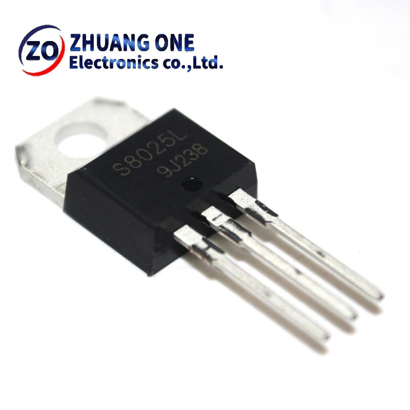 5pcs S8025L TO220 S8025 TO-220 S8020L S8020 S8055R S8055 S6015L S6015 S6020L S6020 S6025L S40 S25 S4