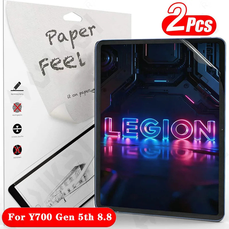 2 ชิ้น Matte Paperlike ฟิล์มสําหรับ Lenovo Legion Y700 Gen 5 2026 8.8 สําหรับ Legion Y700 5th 4th 3r