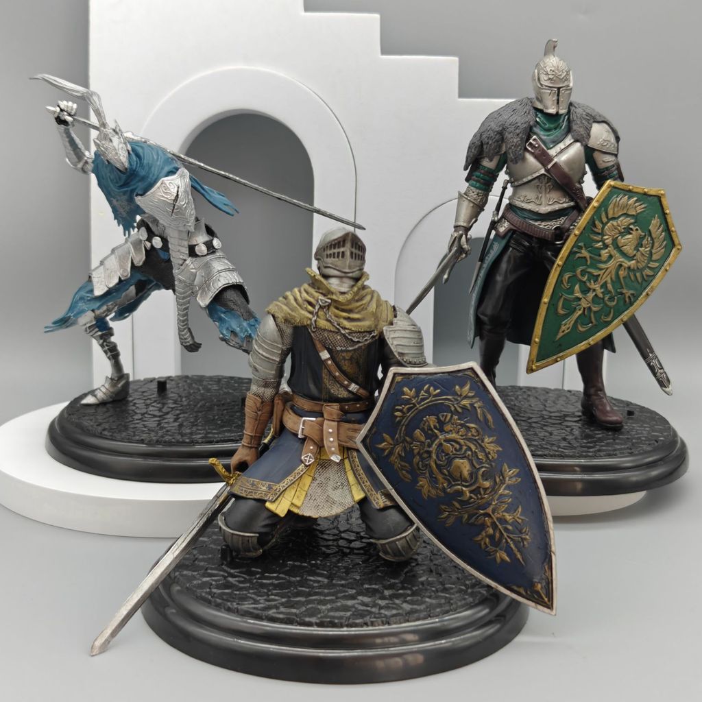 Dark Souls Figurine Senior Han-French Knight Deep Sea Walker Artorius Soldier Model Figurine Sculptu