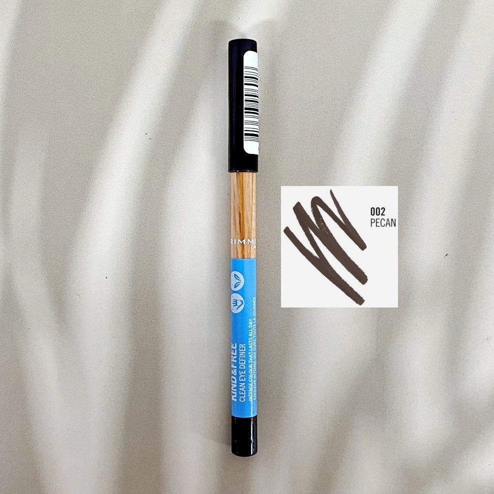 [Rimmel London®] Kind & Free Clean Definer 1.1g, 002 PECAN ดินสอเขียนขอบตา เนื้อครีม สีคมชัด