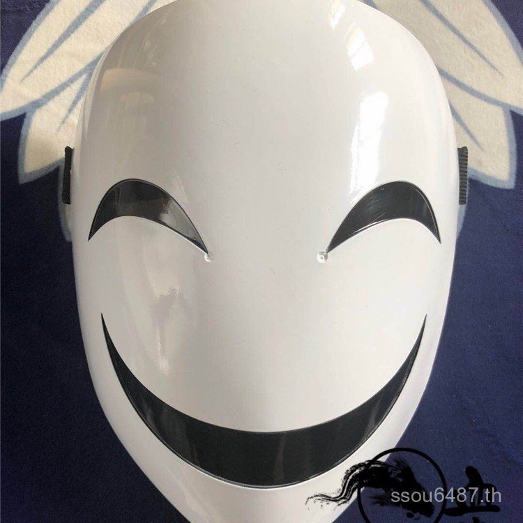 Yin Halloween Dark Kurokos cos Mask Shadow Mask Joker cos Smiley Bullet Mask Leech Leech TDEQ