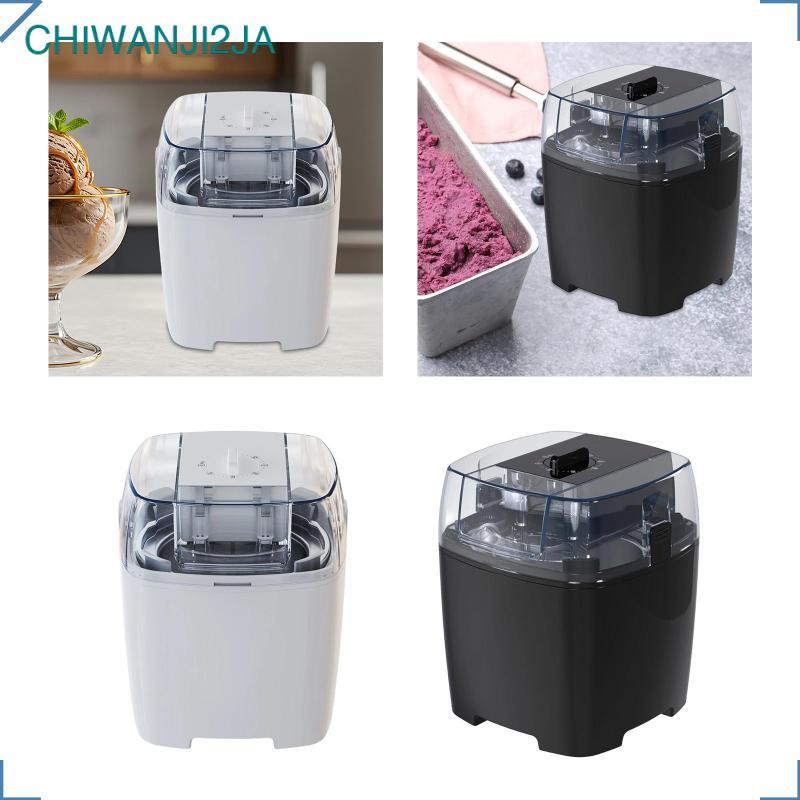 [chiwanji2ja] เครื่องทําไอศกรีมไฟฟ้าชามแช่แข็งสําหรับ Gelato, โยเกิร์ตแช่แข็ง, เครื่อง Slush ซอร์เบต