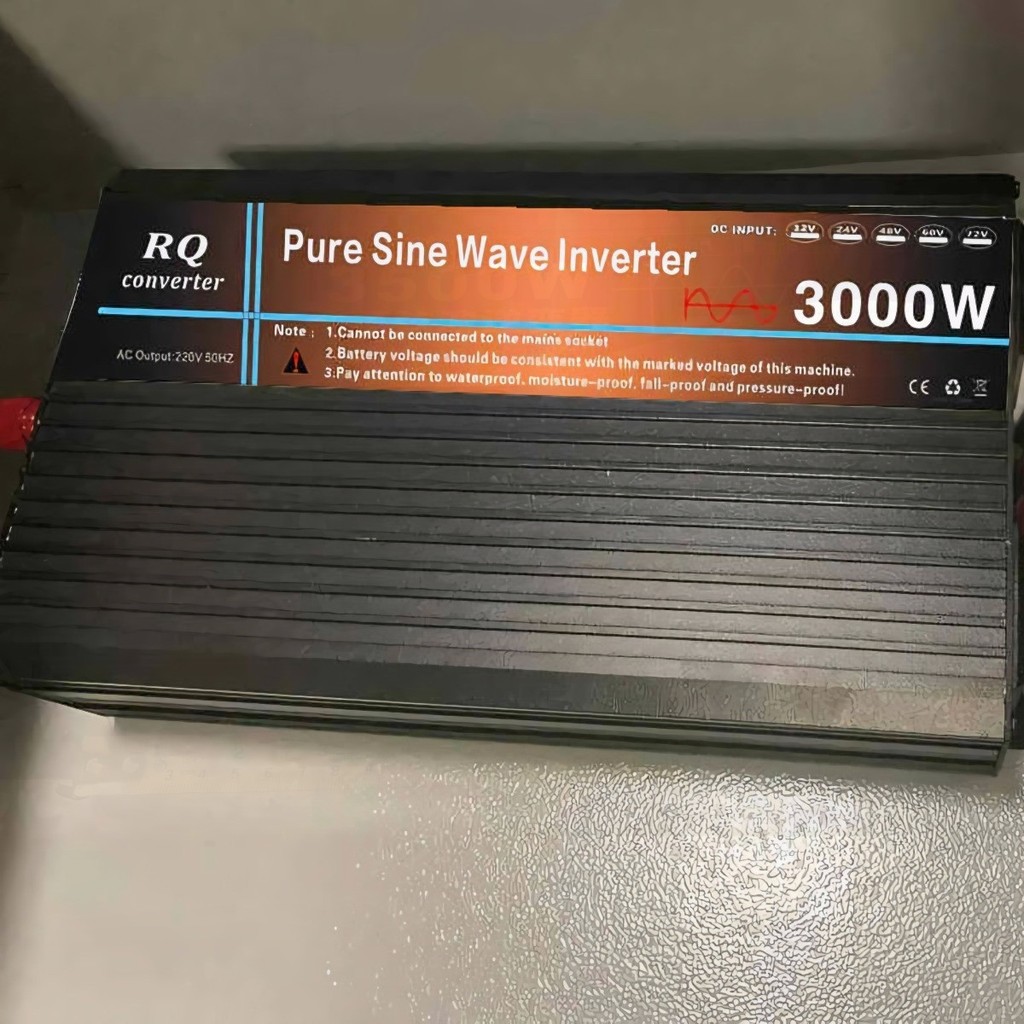 ไฟดับบ่อย อินเวอร์เตอร์ 6000W แปลงไฟรถเป็นไฟบ้าน