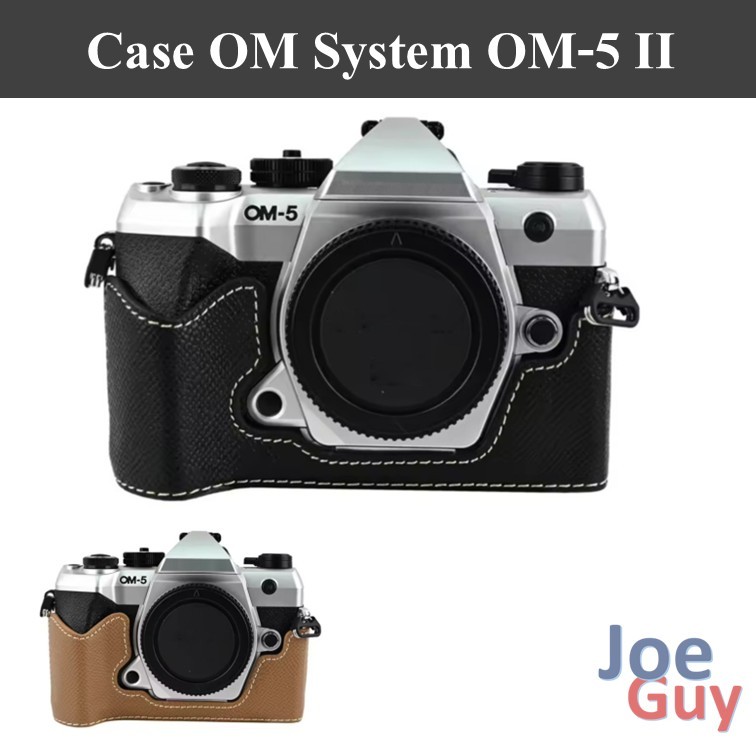 Case สำหรับ OM System OM-5 II / เคส OM System OM-5 Mark II / เคส OM5m2 CASE / เคส OM-5II Half case /