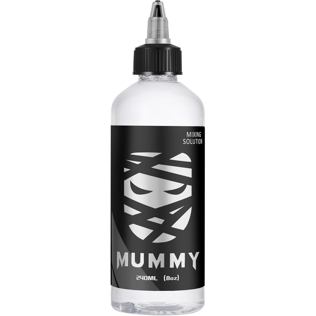 Mummy Tattoo Ink Mixing Solution Set 8oz เพื่อให้หมึกสักสดและVibrant, Special Shading Solution สําหร