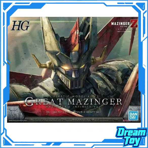 Bandai HG 1/144 GREAT MAZINGER [MAZINGER Z INFINITY Ver.] ชุดโมเดลพลาสติก MAZINGER Z INFINITY Assemb