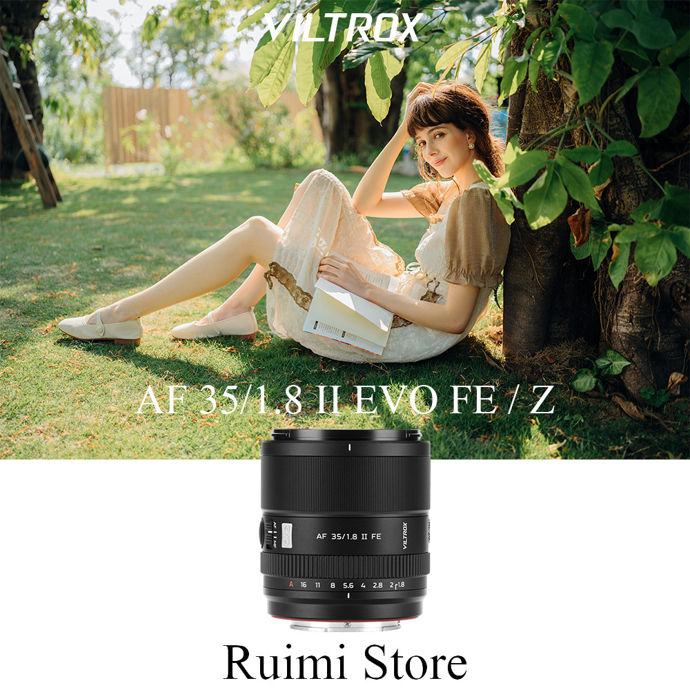 Viltrox 35mm F1.8 II EVO Full Frame Auto Focus รูรับแสงขนาดใหญ่เลนส์ Humanistic สําหรับ Sony FE / Nik Z Mount กล้อง Mirrorless