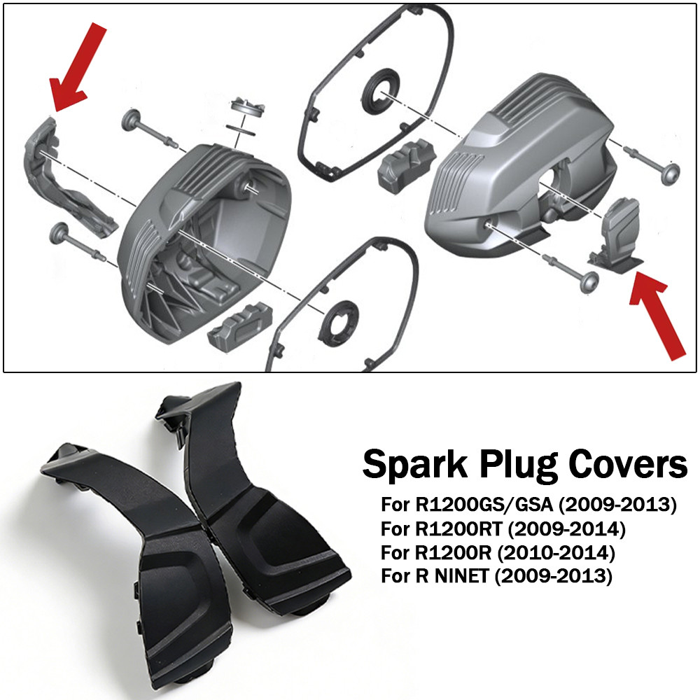 LQ สำหรับ BMW R1200GS/GSA (2009-2013) R1200R (2010-2014) R1200RT (2009-2014) R NINET (2009-2013) ฝาค