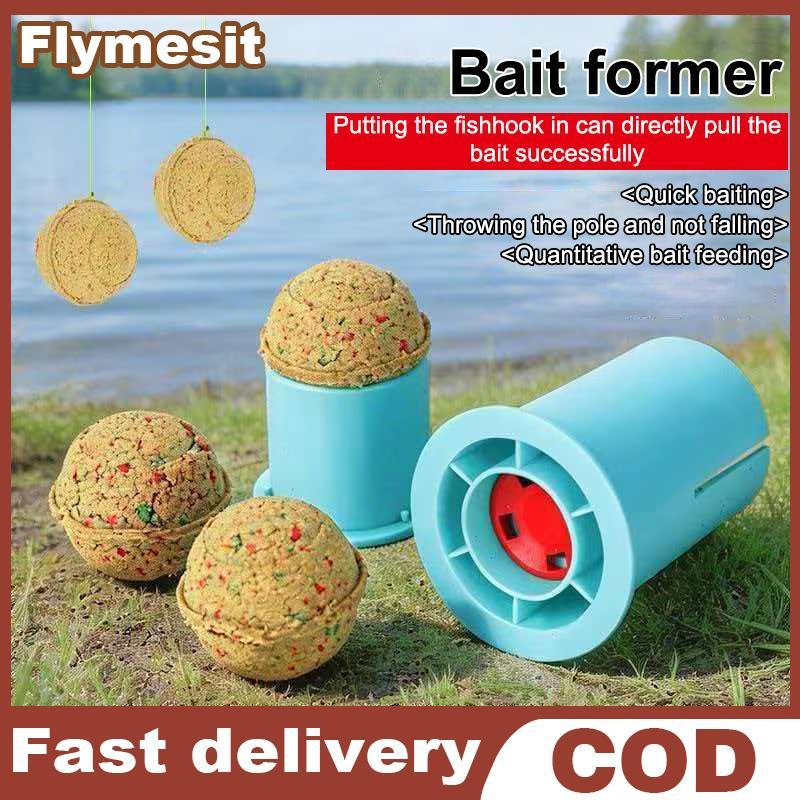 Flymesit 1 PC ปลาคาร์พ Boilies เหยื่อ Ball Maker แม่พิมพ์ Lure Feeder เครื่องมือสําหรับ Ice Lake River ปลาคาร์พตกปลา Sessions EN