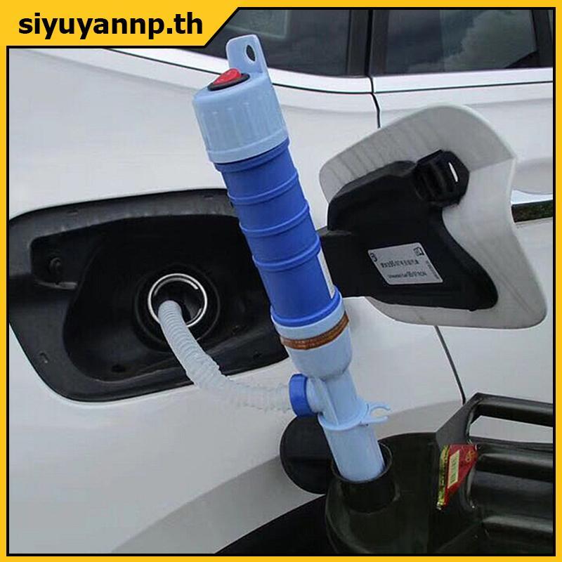 SIYUY Universal ไฟฟ้า Liquid Oil Transfer ปั๊มปั๊มน้ําเบนซินดีเซล Transfer Suer มือปั๊ม Universal รถเครื่องมือ,