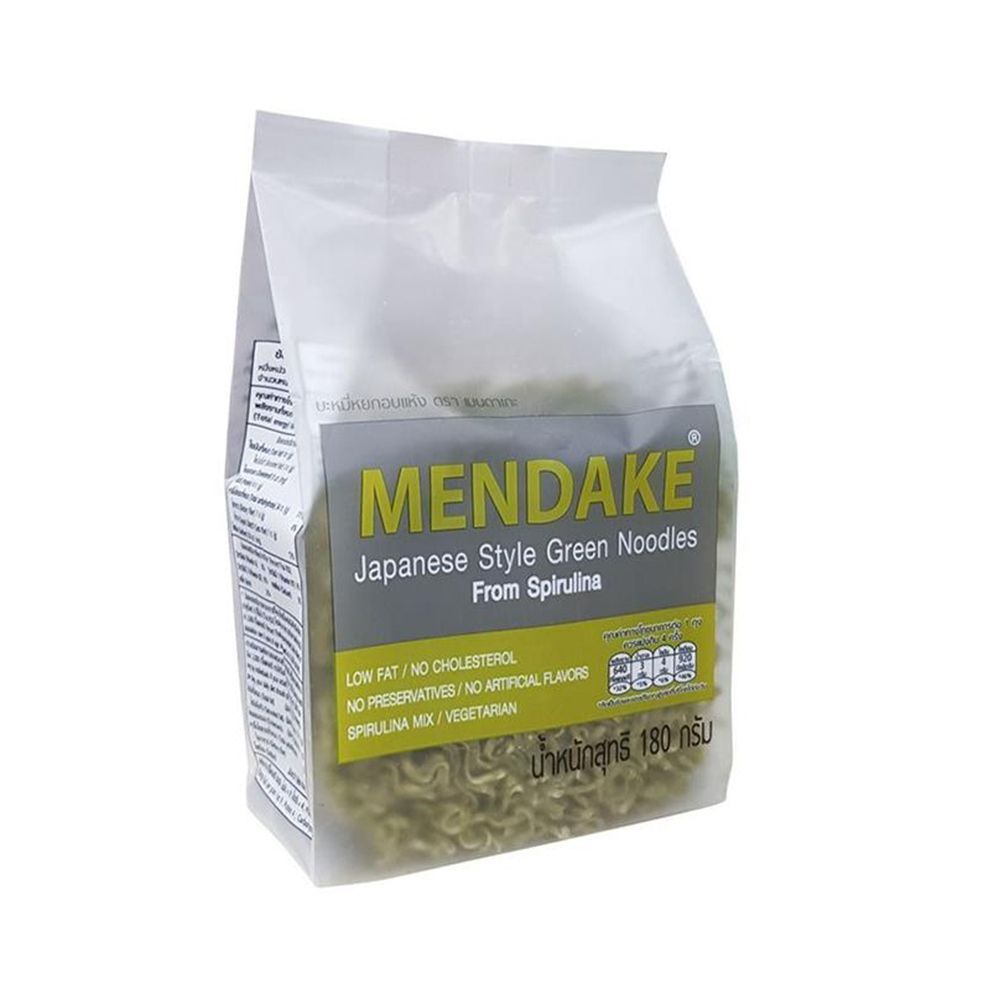 [สินค้าส่งด่วน] เมนดาเกะบะหมี่หยกญี่ปุ่น 180ก. MEDAKE GREEN NOODLE ORIENTAL STYLE 180G.