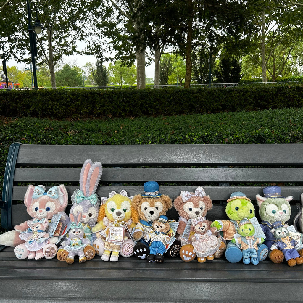 พวงกุญแจตุ๊กตา Belle จาก Shanghai Disneyland และ Qibao