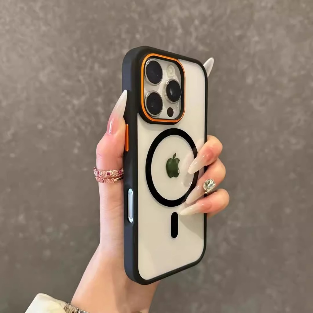 เคสไอแพด 425 degree เคส 425 degree เลนส์สีคมชัด Apple 16promax เคสโทรศัพท์ Magsafe ชาร์จแม่เหล็ก iPh