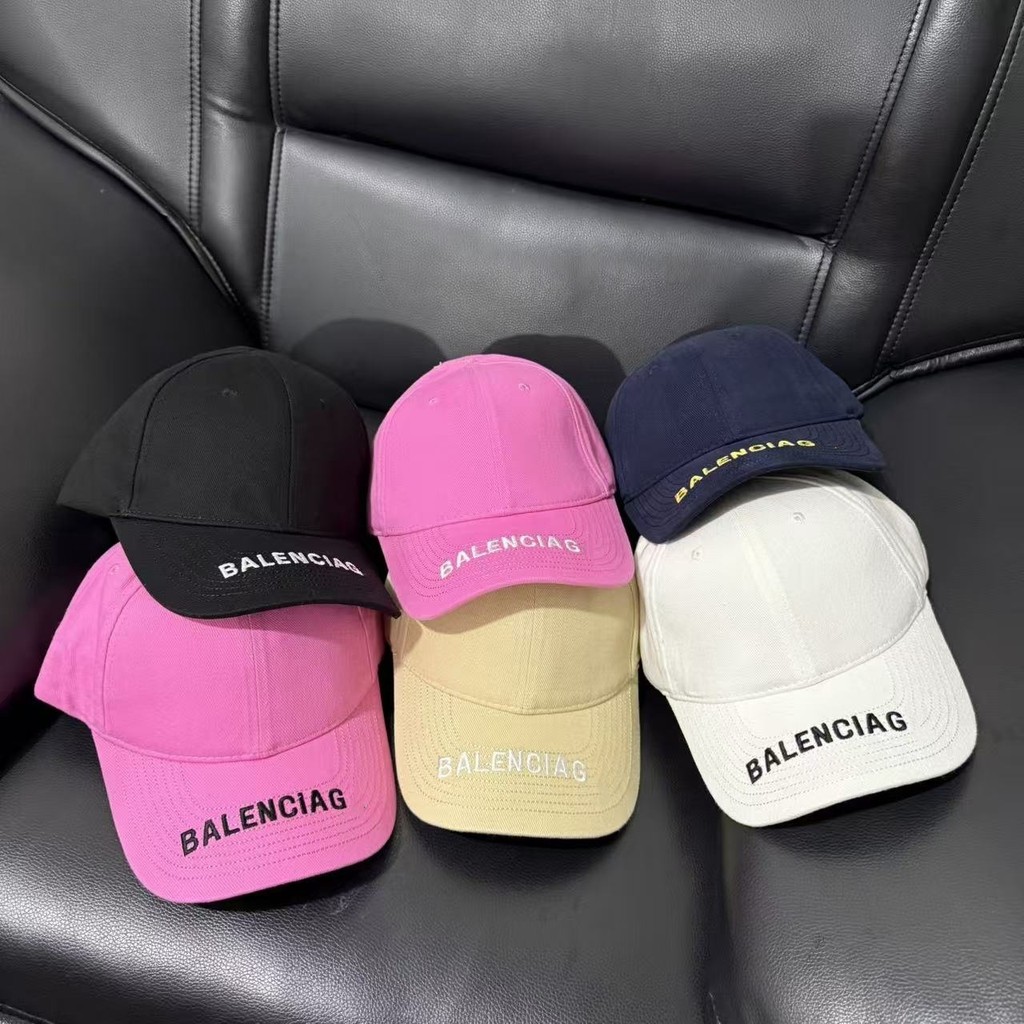 รุ่นที่ถูกต้อง B Home Paris Letter ปักเบสบอลหมวกผู้ชายผู้หญิงอินเทรนด์คู่หมวก 4.22 ALBBQ