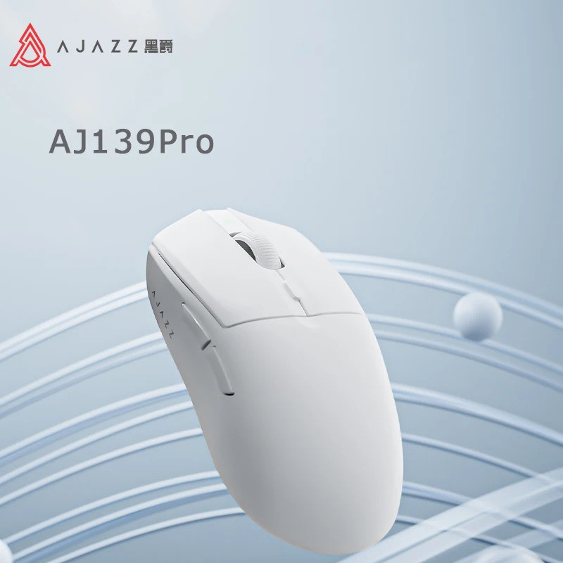 AJJAZZ AJ139Pro/AJ139V2MC เมาส์ไร้สาย PMW3395/PAW3311 Gaming Chipset 12000-26000dpi Professional Gam