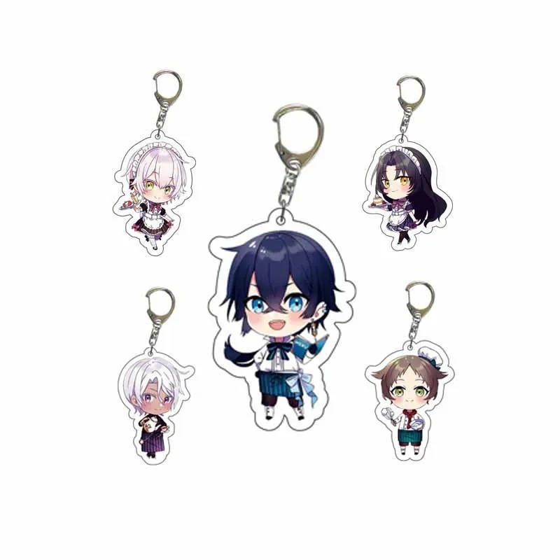 พวงกุญแจอนิเมะ Vanitas no Carte Memories Vanitas micha อะคริลิค 2 ด้าน ตัวอักษร Vanitas Noe Mikhail 