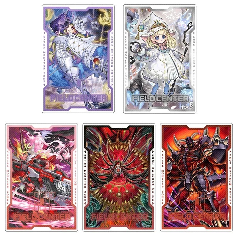 ศูนย์สนาม Yugioh อะคริลิค Mica การ์ดเกมตกแต่งหลายรุ่น Exodia Sinful Spoils White Forest Fiendsmith T