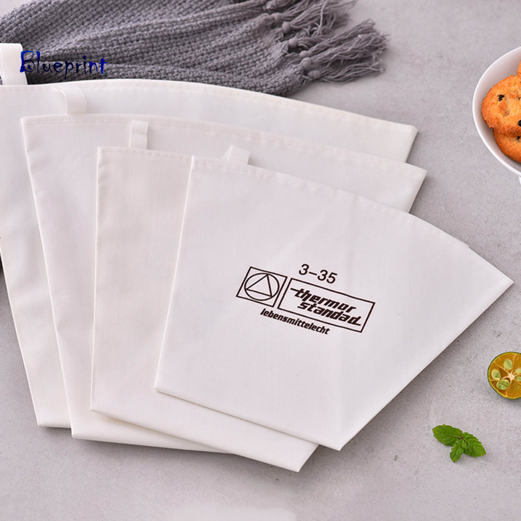 ☝SP ถุงบีบเค้กทําความสะอาดง่าย Thicken Reused Food Grade Hygienic Bake Cotton Cake Cream Pastry Bags