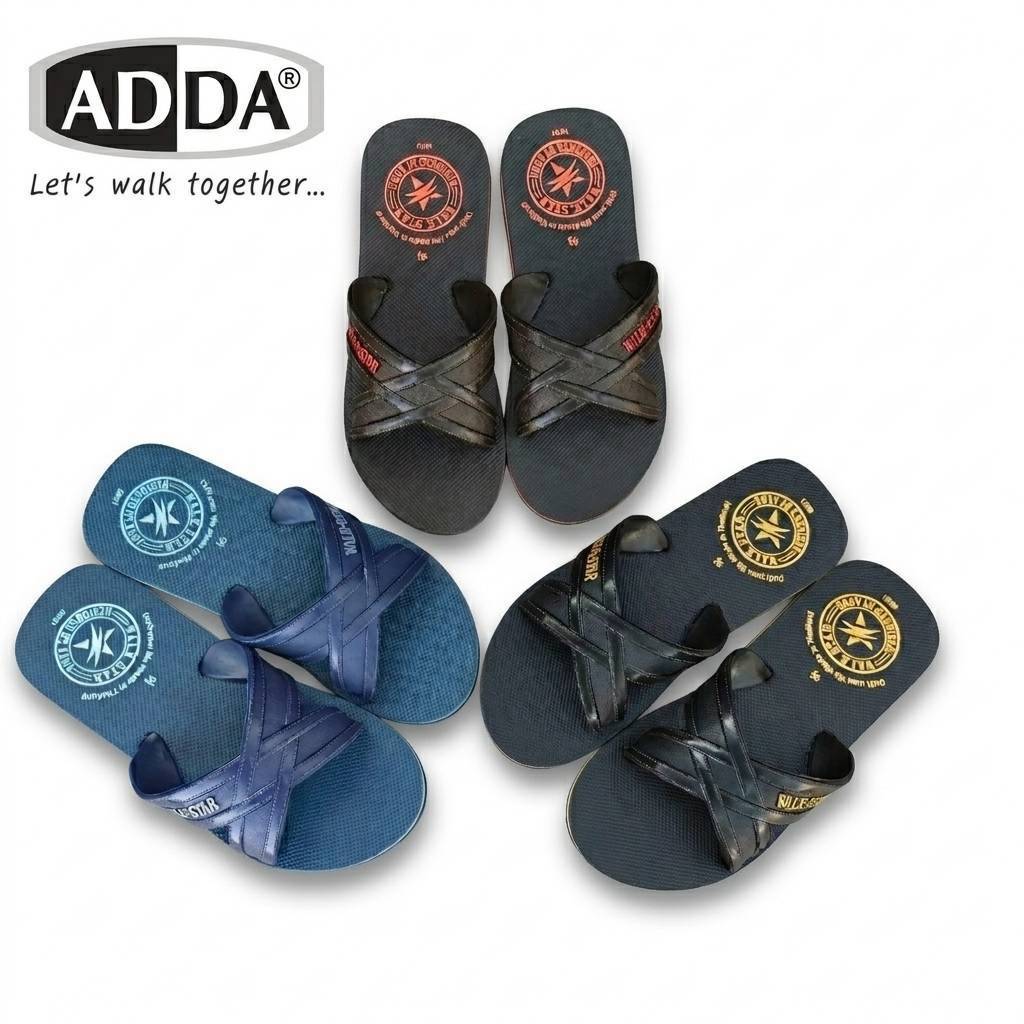 Adda Walk Star รองเท้าแตะฟองน้ำ รองเท้าแตะแบบสวม สำหรับผู้ชาย รุ่น 8B01-M3 (ไซส์ 9.5-11) พร้อมส่ง