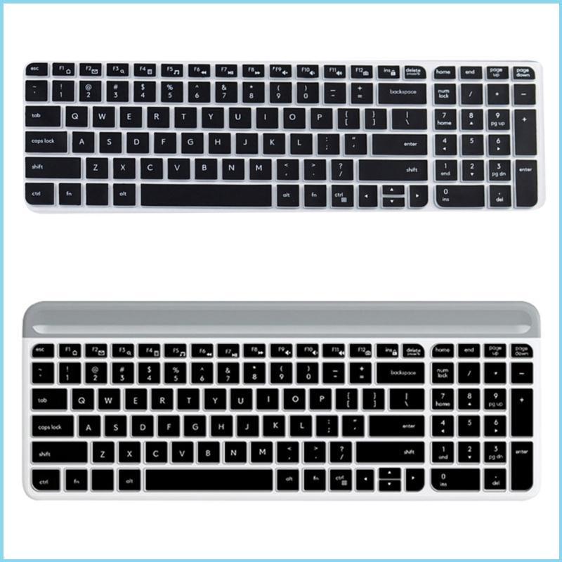 EZR ตัวป้องกันแป้นพิมพ์ซิลิโคนแบบบางสําหรับ K580 K585 K470 MK470 ฝาครอบแป้นพิมพ์