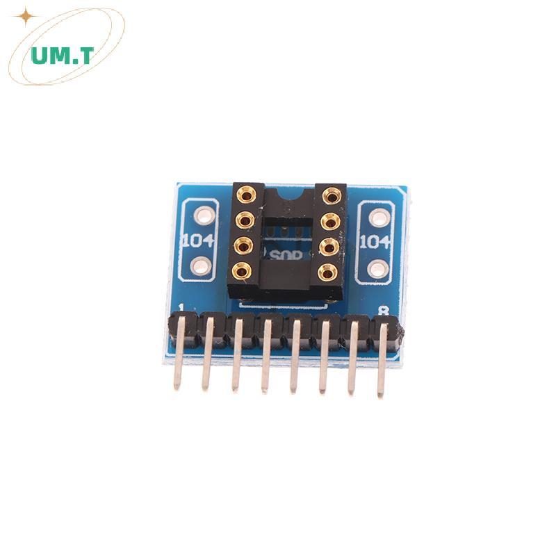 UM.T Single-row ZIP SIP8 Paage แปลงเป็น Dual-row DIP8 Soet NJM5532 4558 4560 4580 4565 2114L HIFI Au