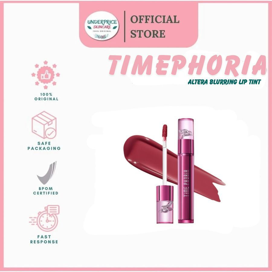 TIMEPHORIA - Altera Blurring Lip Tint Blurrs Lip Lines Shine To Matte Watery Blur Lip Lipgloss ลิปสต