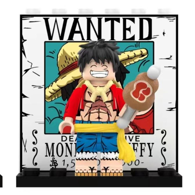 2026 รางวัลผลิตภัณฑ์ใหม่ Token เข้ากันได้กับ Lego Building Blocks Minifigure One Piece Nika สีที่แตก