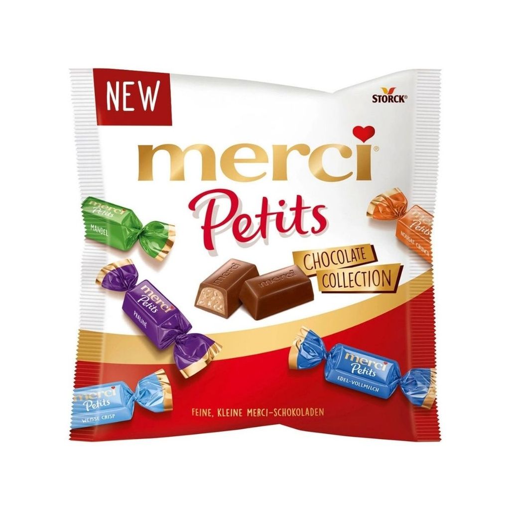 เมอร์ซี่ เพอทิต ช็อกโกแลตคอลเลคชั่น (Merci Petits Chocolate Collection 125g.)