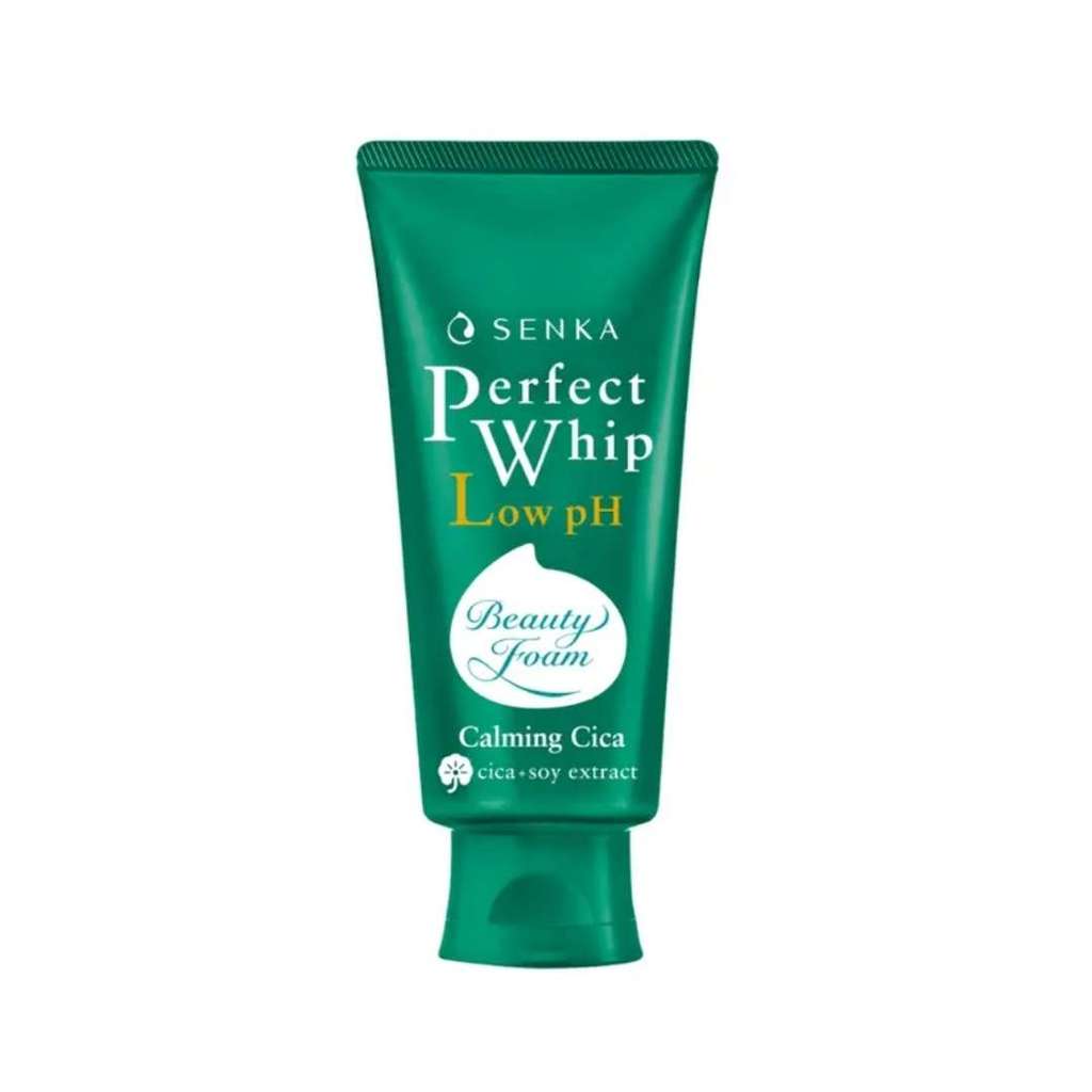 เซนกะ เพอร์เฟ็ควิปโลว์พีเอชคาล์มมิ่งซิก้า (Senka Perfect Whip Low pH Calming Cica 100g.)