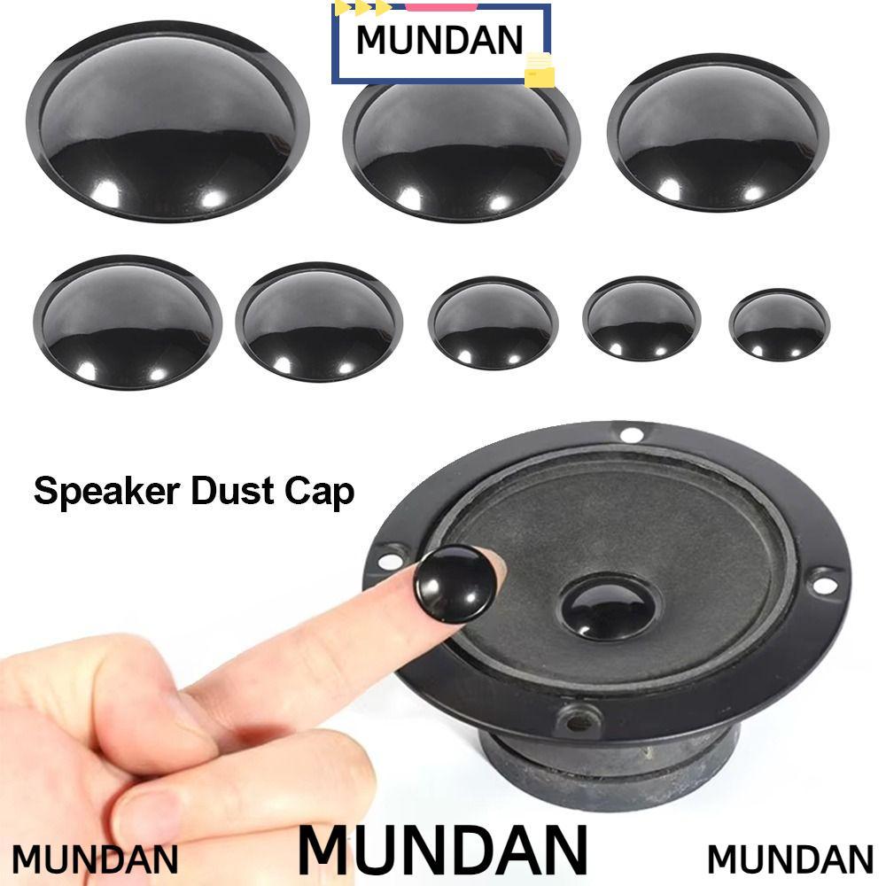 MUNDAN 1 ชิ้นลําโพงฝุ่นหมวก, PP 30-150 มิลลิเมตรลําโพงป้องกัน,วูฟเฟอร์สีดํา Matte กรวยฝาครอบลําโพงอุปกรณ์เสริม