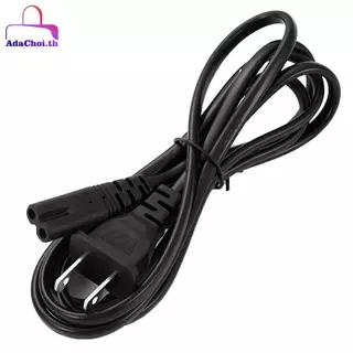 AdaChoi EU สายไฟ 2pin IEC320 C7 US สายไฟสําหรับ Dell แล็ปท็อปชาร์จ Canon Epson เครื่องพิมพ์วิทยุลําโพง PS4 XBOX LG Sony TH