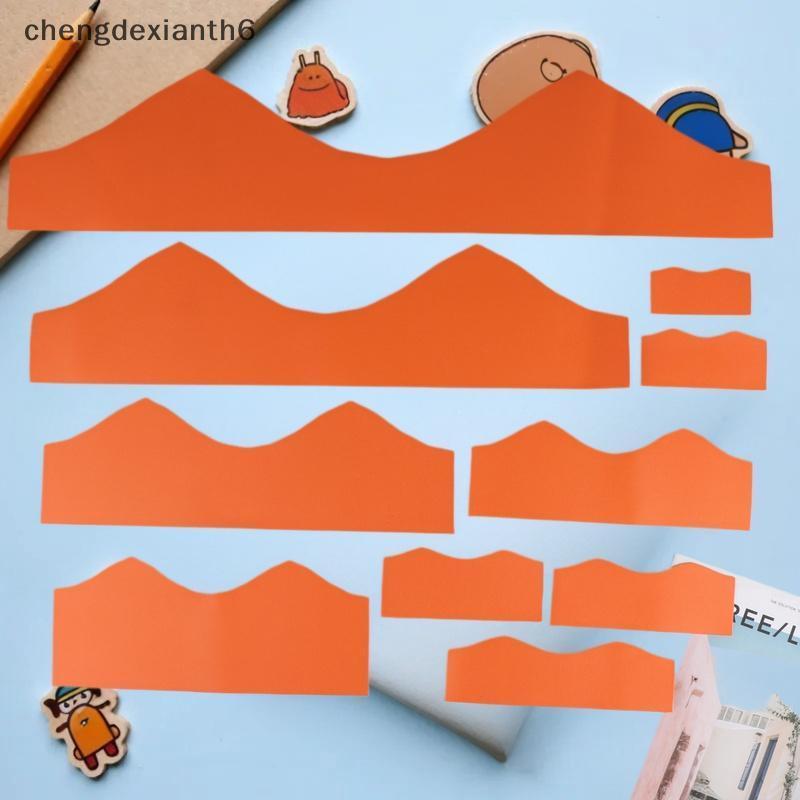[chengdexianth] 10 ชิ้น Arc-Edge Saddle Template Fast Marking Guide Kit [TH]