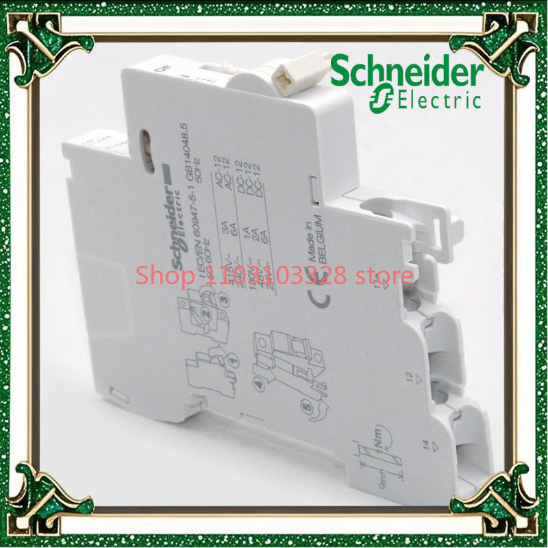 A9N26927 SD สัญญาณเตือนคอนแทค Schneider A9 อุปกรณ์เสริมไฟฟ้า 10mA ~ 6A,24-415VAC/24 ~ 130ADC, สําหรั