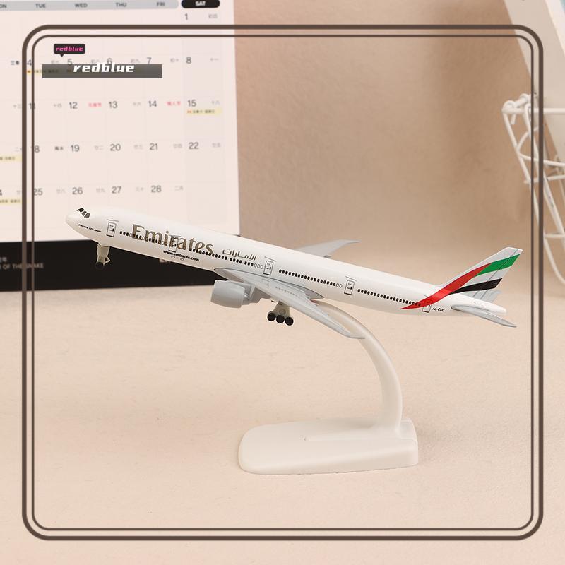 ใหม่ 20 ซม.B777 UAE Emirates Airline Boeing 777 เครื่องบินรุ่น Die-casting โลหะผสมเครื่องบินโลหะ Lan
