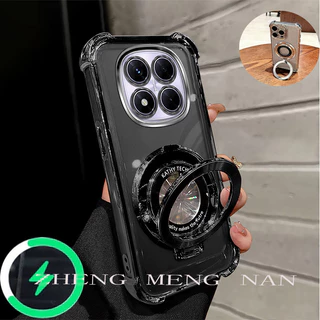เหมาะสําหรับ Redmi NOTE 15 PRO 5G NOTE 15 5G NOTE 15 PRO PLUS 5G เคสโทรศัพท์มือถือพร้อม TPU สายรัดเปลือกนิ่มป้องกันการตก 0045