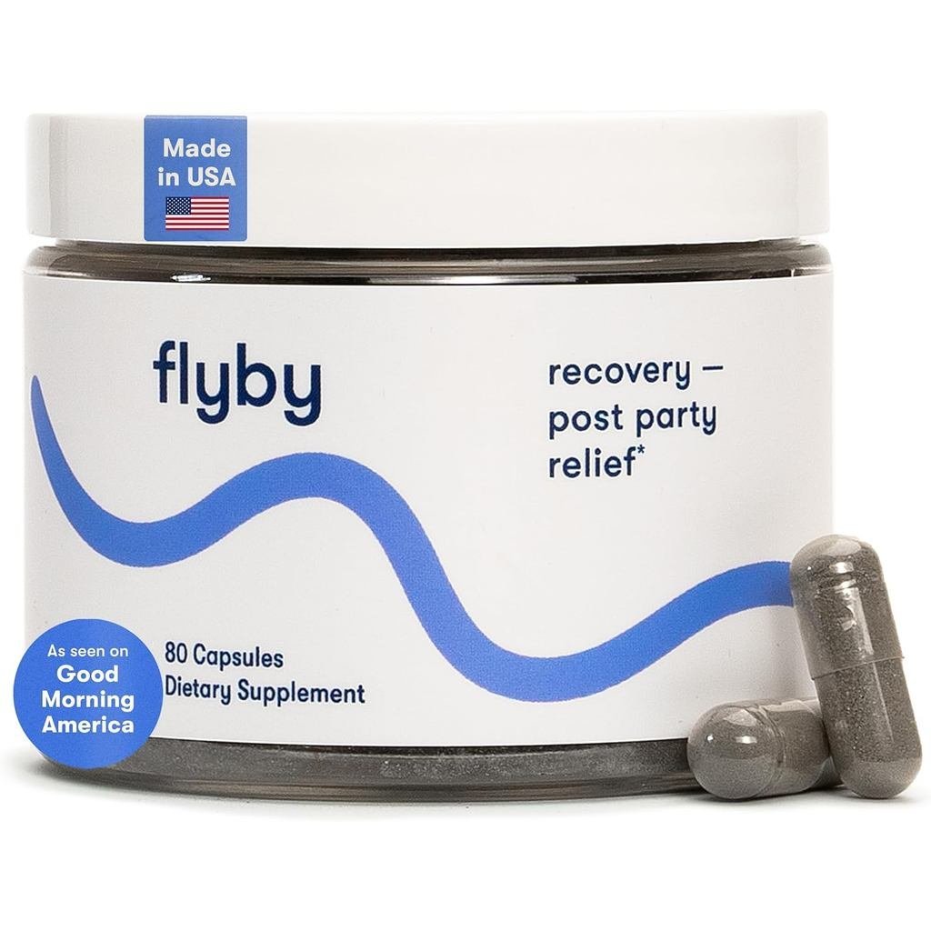 Flyby Suplemento Recuper - All The Hang, Without The Over! - ดีเอชเอ็ม, คาร์ดิอาโน, วิตามินซี, คาร์บ