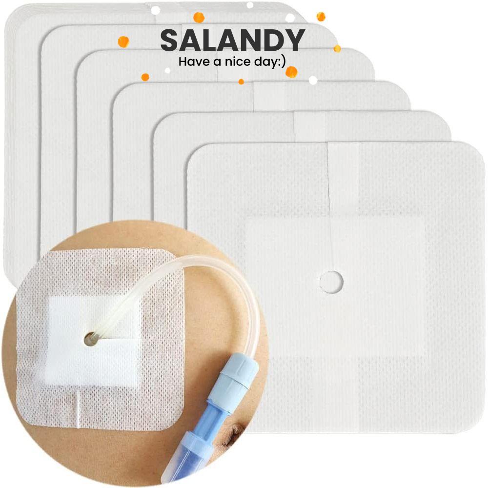 SALANDY 10pcs Feeding Tube Pad, Gtube Supplies Peritoneal Disney Chest Catheter Cover, ทนทานอุปกรณ์ไ