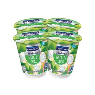 [สินค้าส่งด่วน] ดัชชี่ โยเกิร์ต วุ้นมะพร้าว 125 กรัม แพ็ค 4 DUTCHIE YOGHURT NATA DECOCO125 G PACK 4