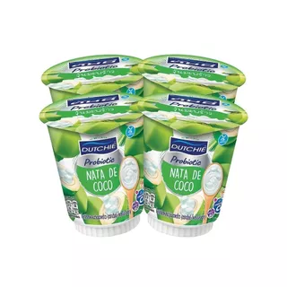 [สินค้าส่งด่วน] ดัชชี่ โยเกิร์ต วุ้นมะพร้าว 125 กรัม แพ็ค 4 DUTCHIE YOGHURT NATA DECOCO125 G PACK 4