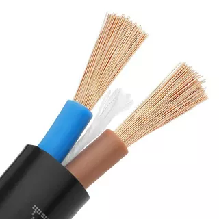 【50M】⚡ สายไฟ VCT SAHAMITR นำไฟฟ้าสูง / ต้านทานต่ำ 2x1 / 2x1.5 / 2x2.5 /2x4 ตร.มม. สาย 2 แกน สีดำ ✅ มอก.