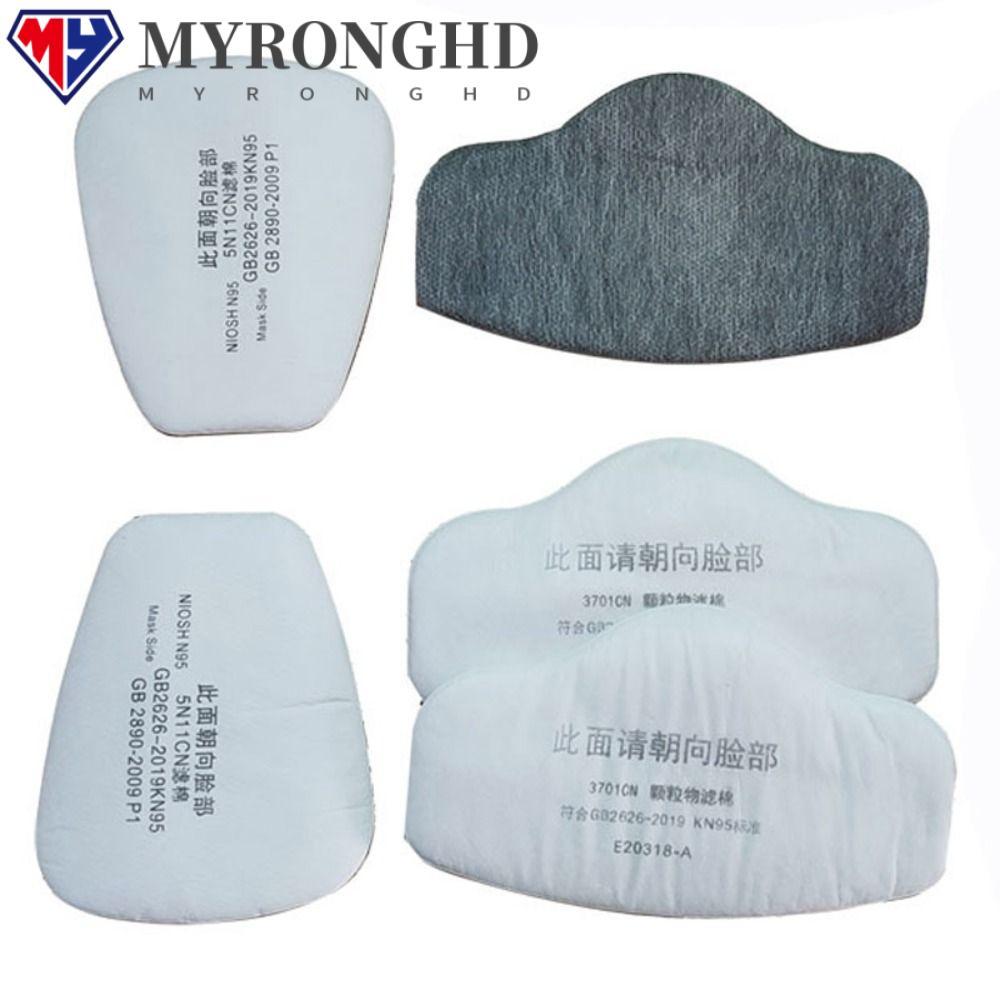 MYRONGHD 10/20/50PCS ฝุ่นกรองผ้าฝ้าย,ผ้าฝ้ายอุปกรณ์ช่วยหายใจฝุ่นแผ่น,อุตสาหกรรมเปลี่ยนป้องกันกลิ่นฝุ
