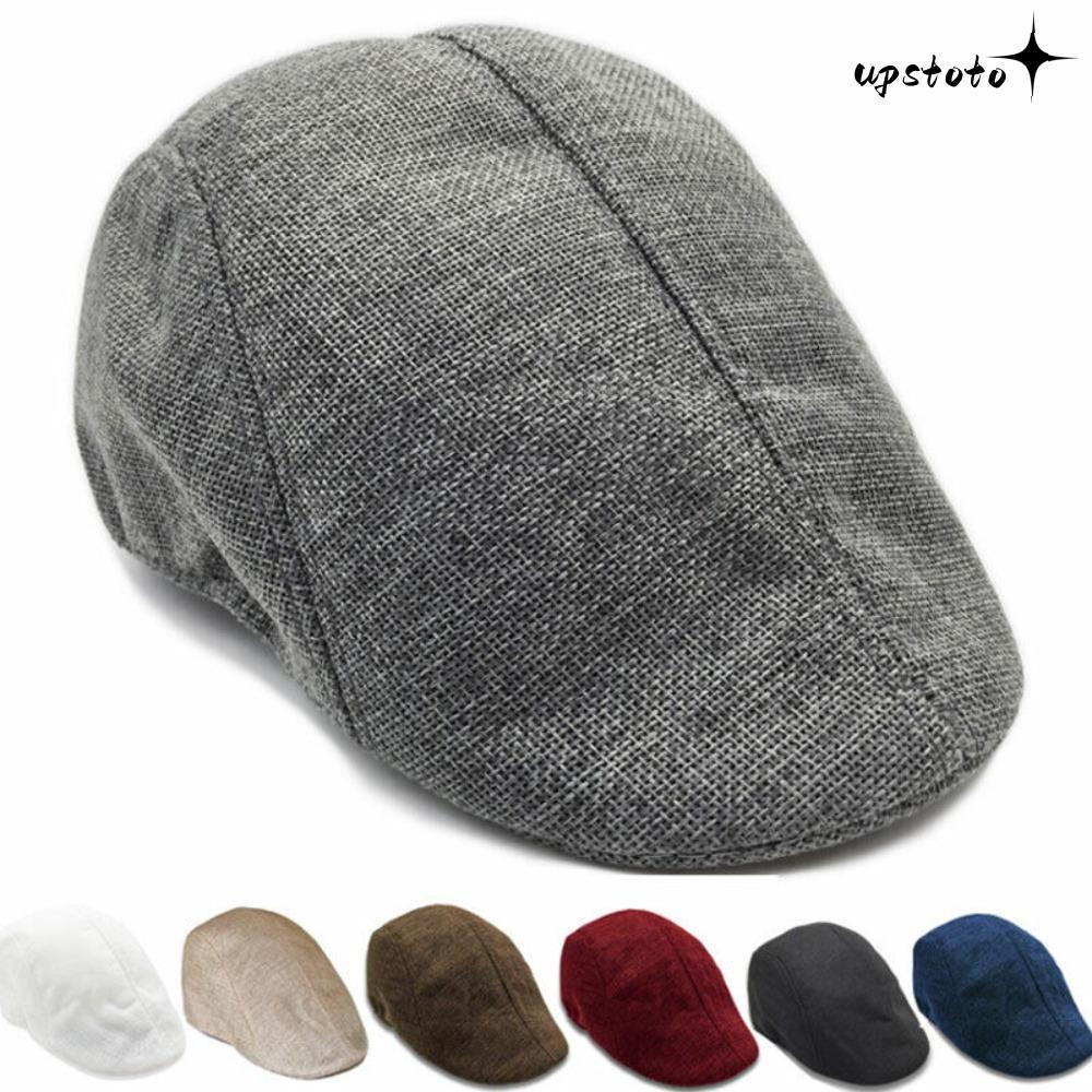 UPSTOTO Golf Driving Hat Men Beret Sun Hat