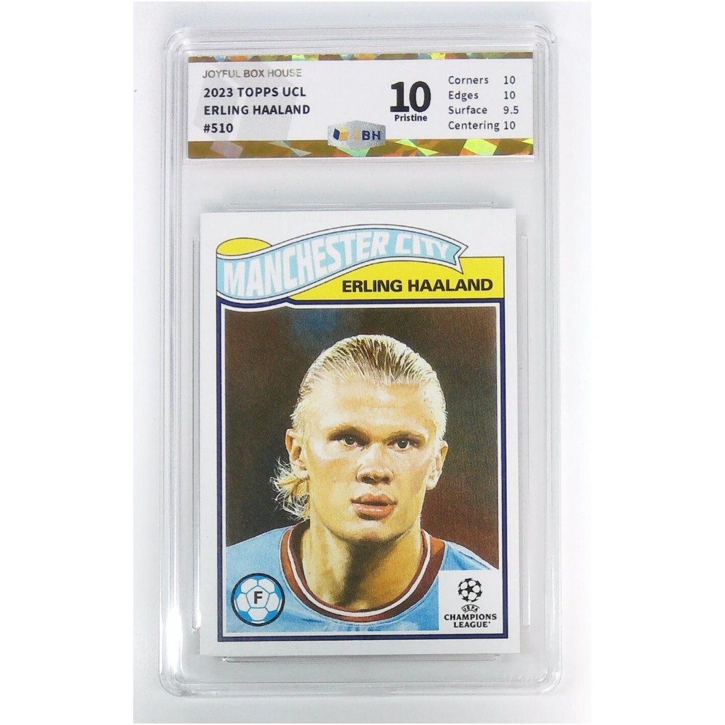 [แพ็คเกจล่าสุด] Harland Star Card การ์ดภาพวาดสีน้ํามันฮาร์ลาน 2023 Topps Now Erling Haaland Harland,