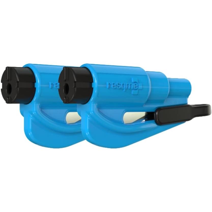 Resqme The Original Compact Emergency Keychain Car Escape Tool, Seatbelt Cutter and Window Breaker, 