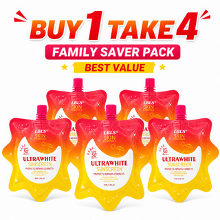 BUY 1 TAKE 4 Ultra White Sunscreen Whitening essential High protection spf 50 sunblock homebeauty