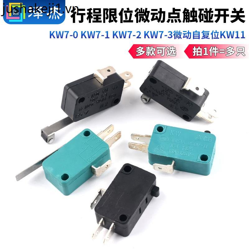 จังหวะจํากัด Micro-Drop Touch Switch KW7-0 KW7-1 KW7-2 KW7-3 Micro-Drop Self-Reset KW11