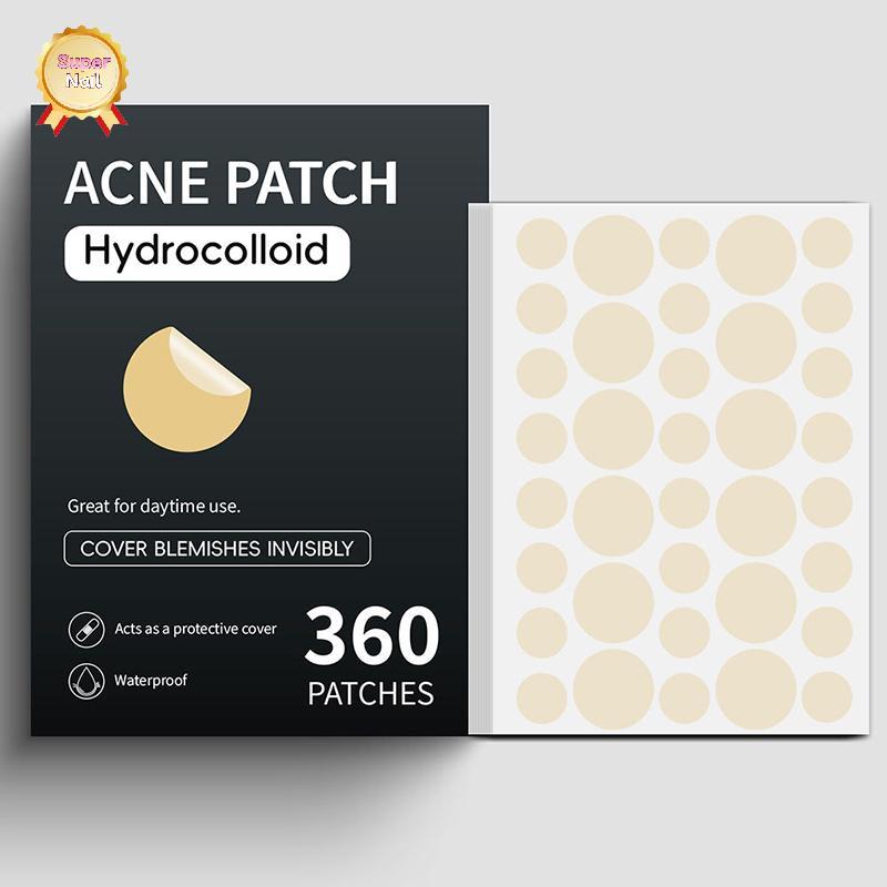 SuperNail 360PCS Pimple Patch สิวที่มองไม่เห็น Skin Care Stiers คอนซีลเลอร์ Face Spot เครื่องมือแต่ง